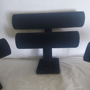 Hobby Lobby Black Velvet Accessory Display Stand